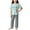 Green, variant on Bovxnpu Unisex Girls Summer Outfits Casual Loungewear Set Graphic Short Sleeve Crewneck Kids Soft Loungewear Pants Set