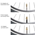 thumbnail image 4 of Pure Copper Bicycle Valve Adapter, Take Up Less Space Durable Bicycle Valve Adapters, For Mountain Bikes, Road Bikes, Inflatable Equipment, 4 of 8