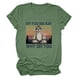 thumbnail image 1 of Puntoco Mujeres Verano Impresión Mangas Cortas O-Cuello Camiseta Suelta Blusa tops Puntoco Puntoco-4022, 1 of 2