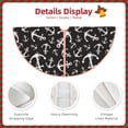 thumbnail image 5 of Bingfone Christmas Tree Skirt Mat Christmas Decoration Interior 30"-Anchor, 5 of 8