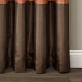 thumbnail image 5 of Prima Back Tab/Rod Pocket Window Curtain Panels Black/White 54X84 Set, 5 of 11