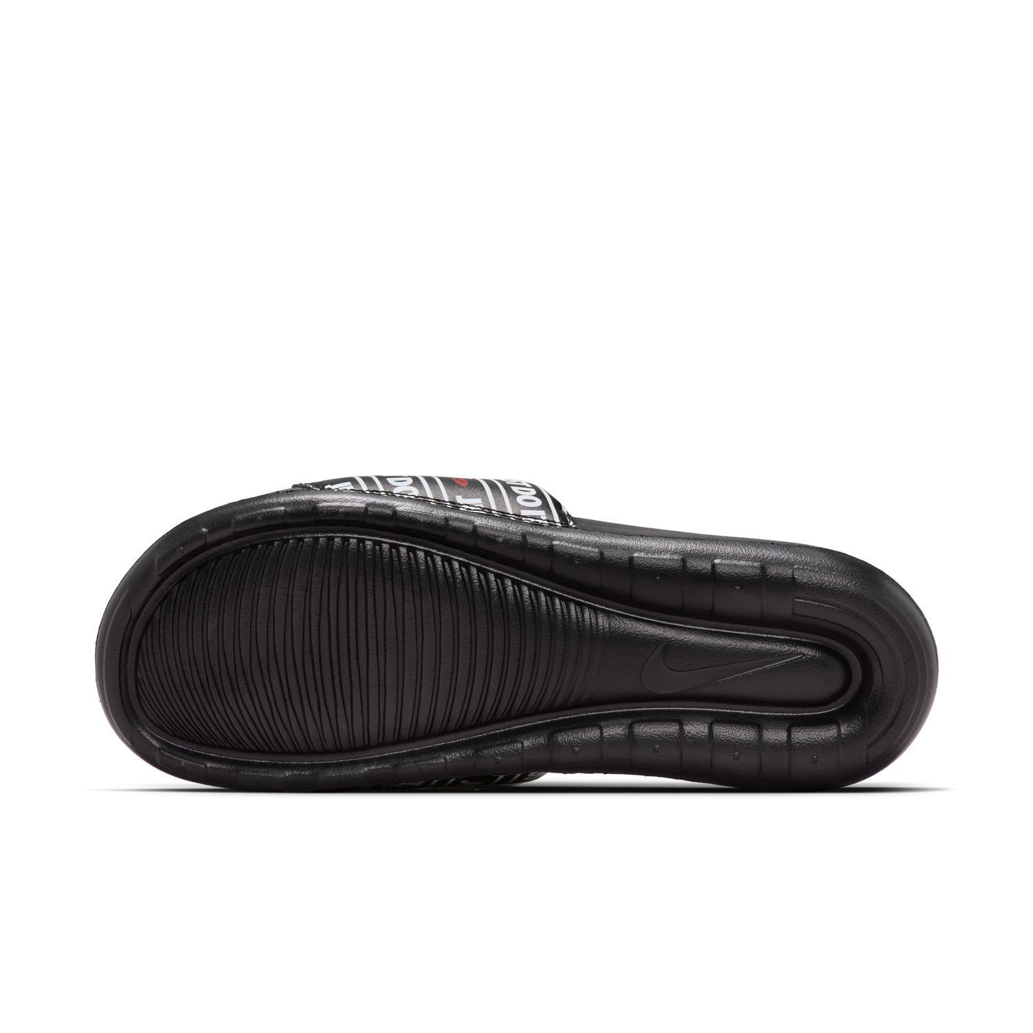 Nike Victori Printed Slide Sandal Men's Black/Red photo 3