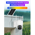 thumbnail image 4 of 4G LTE Solar Security Camera, Wireless Outdoor Surveillance, 3MP HD, Color Night Vision, PIR Motion Detection, No Wi-Fi Needed, 4 of 10