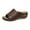 Coffee, variant on SEANOPEN Deals Sandals Women Wedge Shoes - Orthopedic Comfortable Arch Support Platform Sandals for Women Wedge Summer Dressy Flip Flop Casual Bunion Breathable Shoes Size 6 Beige