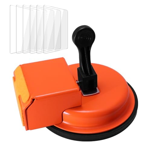Floor Gap Fixer Tool, Laminate Flooring Tools, Enhanced Vacuum Suction Cup & 6 PCS Sticky Pads for Laminate, Wood, Tile, Vinyl Floor Gap Repair Tool - Durable, Compact, & Efficient Flooring Tools