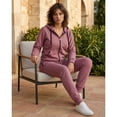 thumbnail image 3 of Women’s Sweatsuit Soft Stretch Warm & Comfy fleece 2-piece Sweatsuit, 3 of 5