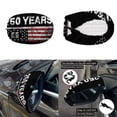 thumbnail image 5 of Yuyamidu 250 Years American Flag Car Hood Cover Wrap 1776-2026 Side Mirror Covers for Cars Sedans 3 Pcs Auto Front Hood Cover Washable Exterior Rear View Accessories, 4th of July, 5 of 7