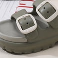 thumbnail image 3 of Zapatos Ducha Sandalias Playa Doble Hebilla Suela Gruesa Ajustable para Mujeres Y Hombres, 3 of 8