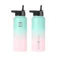 thumbnail image 2 of Iron Flask Wide Mouth Water Bottle With Straw Lid Bubblegum 40 oz, 2 of 6
