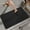 Black, variant on Summercome Memory Foam Bathroom Rugs, Ultra Soft & Non-Slip Bath Mat, Water Absorbent and Machine Washable Bath Carpet Rug, For Shower Bathroom Floor Rugs, 24''x16'' (Black)