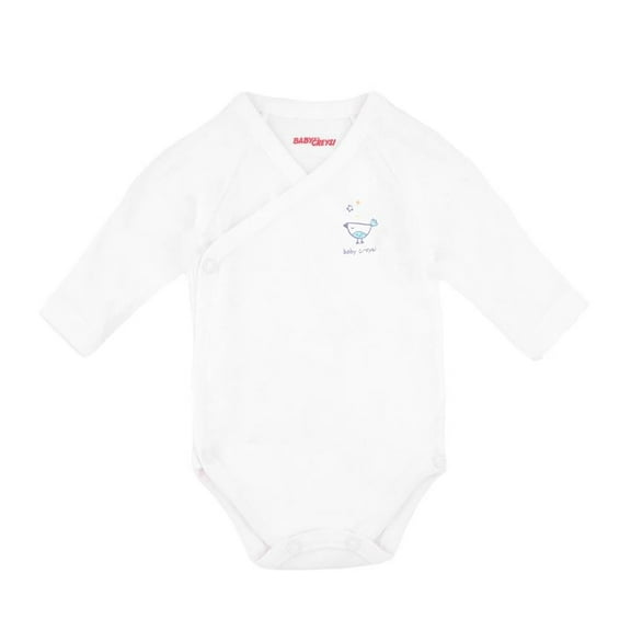 Pañalero Baby Creysi Unisex 0M Estampado Pajarito Blanco