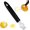Plastic, variant on Ouligay Lemon Zester, Channel Knife, Peeler, Stainless Steel Bartender Accessories for Cocktail Garnish, Citrus Orange and Lemon Peeler - Bar Accessories for Home