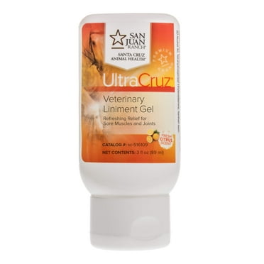 UltraCruz® Veterinary Liniment Gel for Horses, 3 oz