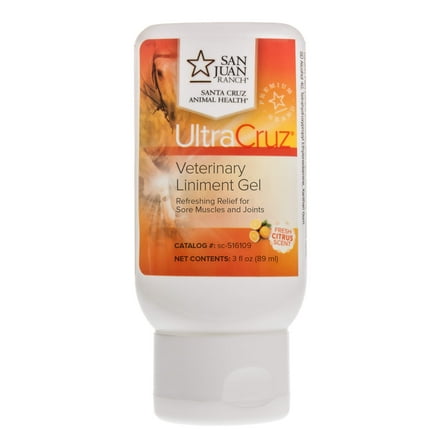 UltraCruz® Veterinary Liniment Gel for Horses, 3 oz