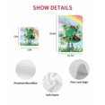 thumbnail image 7 of St. Patrick's Day Kitchen Dish Towels for Drying Dishes Set of 3, Green Shamrock Hat Ladybirds Daisy Rainbow Waffle Weave Microfiber Hand Tea Bathroom Towels Quick Dry & Absorbent Towel 15.7x23.6, 7 of 7