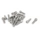 thumbnail image 1 of Uxcell M5x18mm Tornillo de cabeza hexagonal de acero inoxidable 304 (paquete de 20), 1 of 1