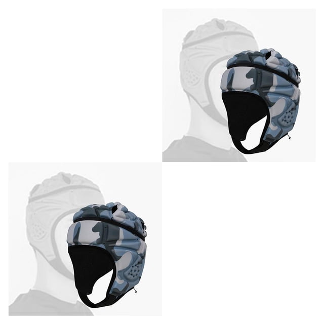 Casco Rugby Greeniant EVA colorido Camuflaje 2piezas