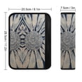 thumbnail image 3 of WYYP Flowers Comfortable Car Seat Strap Pads Seat Belt Cover Pad Ideal for Car Interior Accessories 1Pcs, 3 of 5