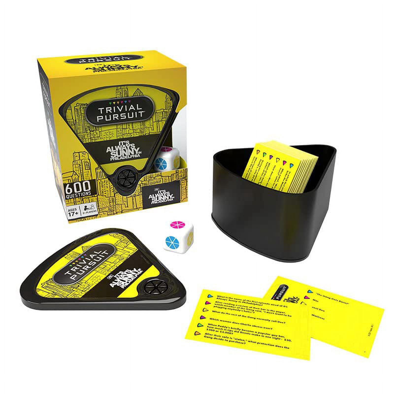 USAopoly Trivial Pursuit It’s Always Sunny in Philadelphia Trivia Game, 600 Questions, Ages 17+