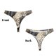 thumbnail image 3 of Fotbe Graceful Snow Leopard Tanga Sin Costuras para Mujer con Estampado – Panties Invisibles, Transpirables y Cómodos para Uso Diario-Large, 3 of 6