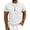 White, variant on FRSASU Men's Waffle T-Shirt Casual Stretch Solid Crewneck Short Sleeve Lightweight Textured Pullover Tee Tops White