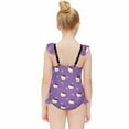 thumbnail image 2 of Hello Kitty Girls One Piece Swimsuits Hawaiian Summer Swimwear Beach Bathing Suit Outfits, 2 of 7