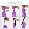 thumbnail image 2 of Muyoka Columpio de terapia Kyoffiie Columpio sensorial colgante de nailon respetuoso con la piel con alta capacidad de carga Hamaca elástica ajustable para niños para niños Adultos Niños al aire libre Muyoka Hogar, 2 of 7