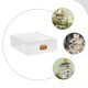 thumbnail image 4 of Storage Box with Drawers Jewelry Sundries Cases Desktop Storage Transparent Pet Material Easy Open and Close 1Pcs, 4 of 4