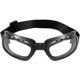 thumbnail image 1 of 1 gafas de moto retro plegables, gafas a prueba de viento, gafas a prueba de polvo, montura negra, lentes transparentes Sailing Electrónica, 1 of 5