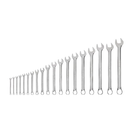 TEKTON Combination Wrench Set, 19-Piece (1/4 - 1-1/4 in.) | WCB90104