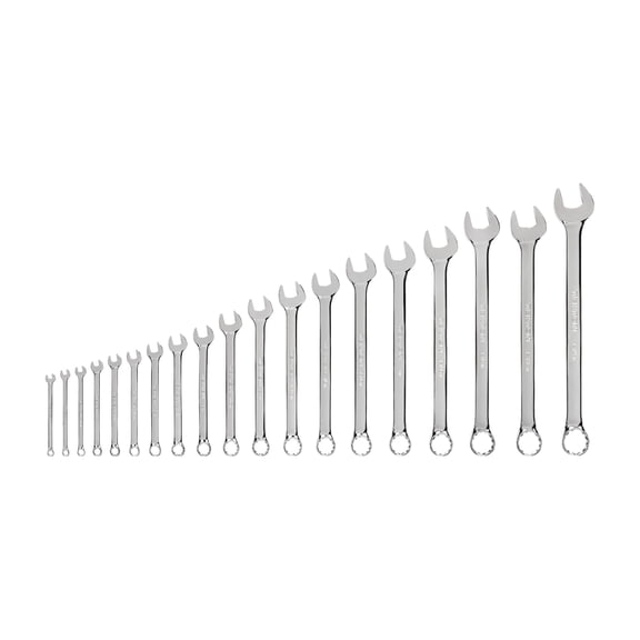 TEKTON Combination Wrench Set, 19-Piece (1/4 - 1-1/4 in.) | WCB90104
