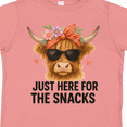 thumbnail image 4 of Inktastic Funny Highland Cow Boys or Girls Toddler T-Shirt, 4 of 5