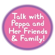 Peppa Pig Have a Chat Cell Phone, Toy Phone with Realistic Sounds and Light Up Buttons, Kids Toys for Ages 3 Up, Gifts and Presents