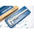 thumbnail image 1 of Dasqua 1490-7005 Calibre Vernier de acero inoxidable de 0-150 mm / 0-6"" con ajuste fino, 1 of 1