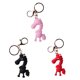 thumbnail image 1 of Llavero con colgante de caballo de dibujos animados en 3D, llavero con anilla de metal, accesorio multifuncional para regalo., 1 of 8