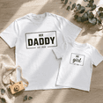 thumbnail image 3 of Her Daddy Matching Shirt, His Girl Baby Bodysuit, First Father's Day Gift For Dad And Daughter, Daddy And Me Outfit, 3 of 7