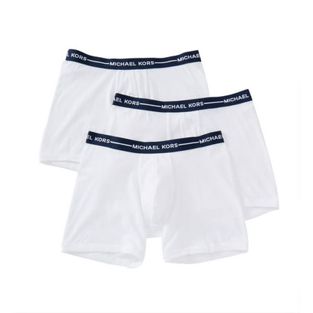 Men's Michael Kors KU21007 Ultimate Cotton Stretch Boxer Briefs - 3 Pack