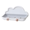 thumbnail image 1 of DOLITY Double Layer Soap Box Soap Holder Tray Bathroom Dispensers Multipurpose Creative White with gray, 1 of 9