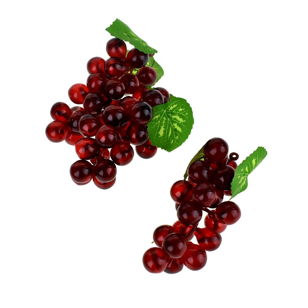 Artificial Decorative Grapes Bunch, 4Inch, 12Piece