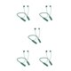 thumbnail image 1 of Auricular Cuello Colgante Moyic Bluetooth 5.2 LED Reemplazo Inalámbrico Verde oscuro, 1 of 6