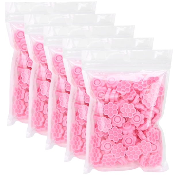 Taza de pegamento para pestañas, 500 piezas de pegamento para extensión de pestañas Taza de pegamento para pestañas Soporte para pegamento de pestañas Probado y confiable
