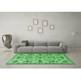 thumbnail image 3 of Ahgly Company Indoor Rectangle Persian Emerald Green Traditional Area Rugs, 2' x 4', 3 of 4