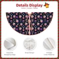 thumbnail image 3 of Sikiie Skulls In Floral Christmas Tree Skirt, Christmas Tree Decorations, Christmas Decor, Tree Mat Decoration(30-48IN)-36", 3 of 6