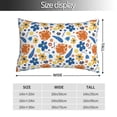 thumbnail image 2 of Salouo Flower Pattern Pillow Cases,1PC Pillow Covers with Envelope Closure Decorative Pillow Case for Bed Couch,Pillows Not Included-14"x20", 2 of 6