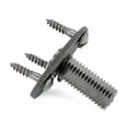 thumbnail image 3 of Door Knob Dummy Square Spindle Steel 1-3/8 inch Dia x 1 inch L Antique Vintage Style Heavy Duty Not Through Doorknob Pull Spindle w/Screws Renovators Supply Pack of 4, 3 of 7