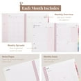 thumbnail image 4 of Rileys & Co Planner 2025-2026 Academic Year, 12-month Chunky Weekly Planner (8.5 x 11 inch, Pink), 4 of 5