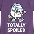 thumbnail image 3 of Instant Message - Totally Spoiled - Toddler And Youth Girls Short Sleeve Graphic T-Shirt, 3 of 6