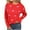 Red, variant on Valentines Day Sweaters for Women Cute Heart Sweaters Knitted Crewneck Pullover Loose Long Sleeve Trendy Casual Fall Winter Tops (White,L)