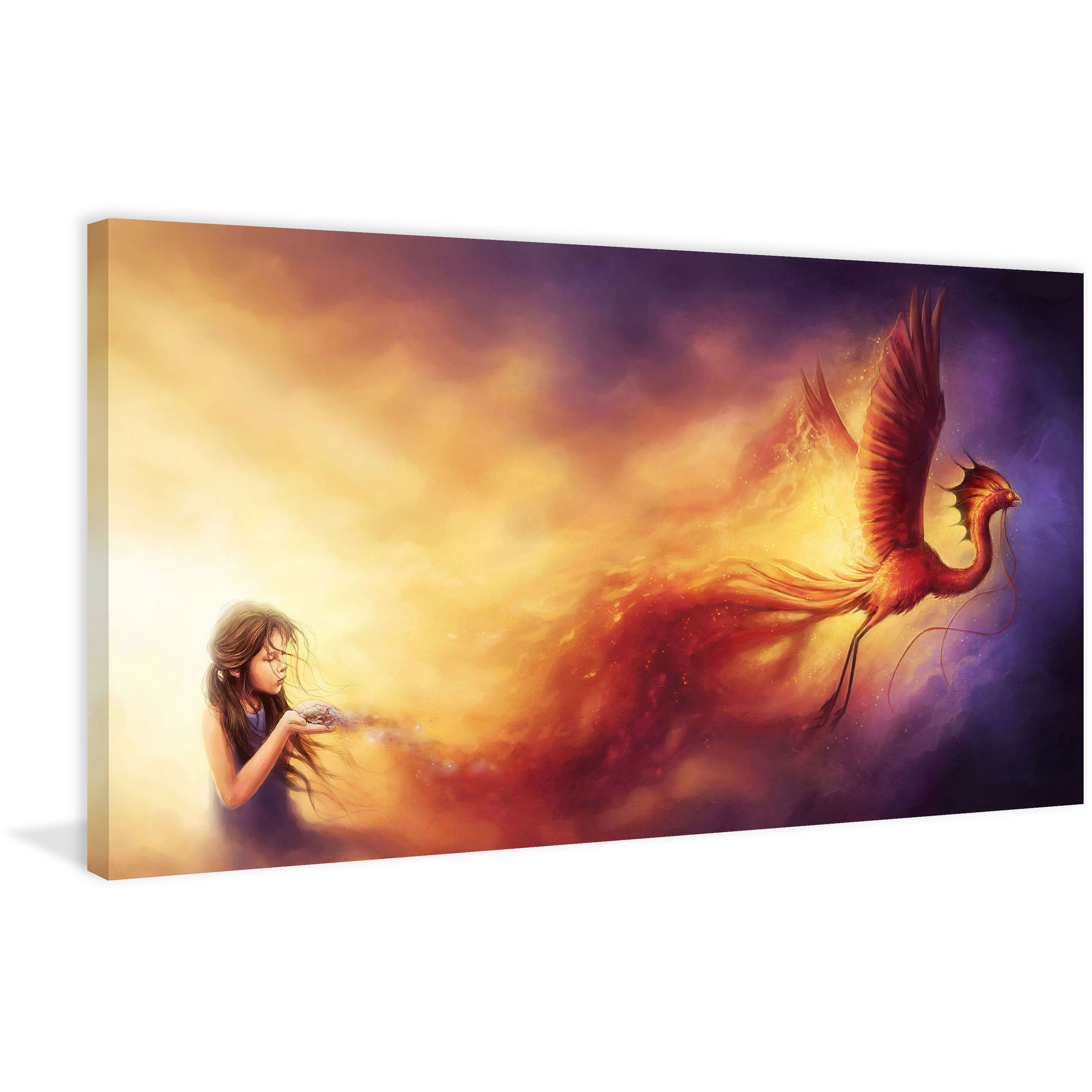 Marmont Hill "Phoenix" Painting Print on Canvas