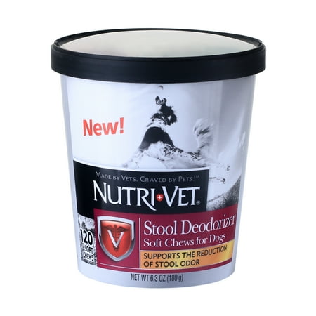 Nutri-Vet Stool Deodorizer Soft Chews 120ct